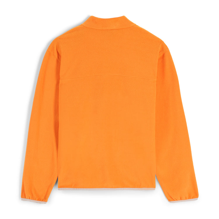 Mens Snap Lounge Pullover - Tangerine