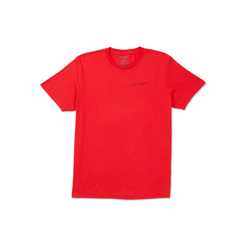 Mens Gate Short Sleeve - Red | Spyder